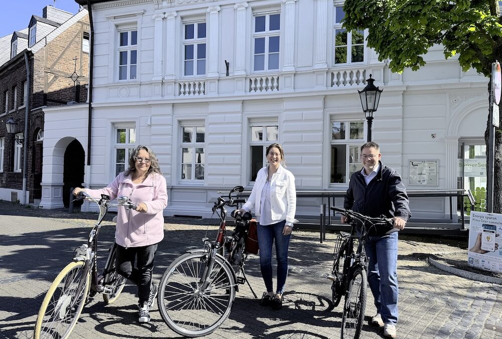 Grefrath tritt in die Pedale