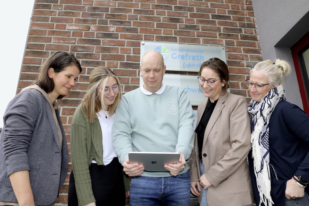 Das Team der Grefrath App