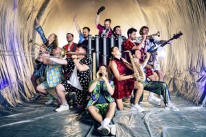 Band Druckluft, die 2026 bei Jeckomio in Grefrath auftritt