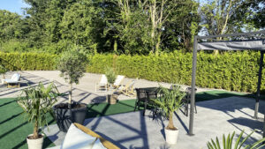 Mediterranes Flair auf der Padel-Anlage in Grefrath